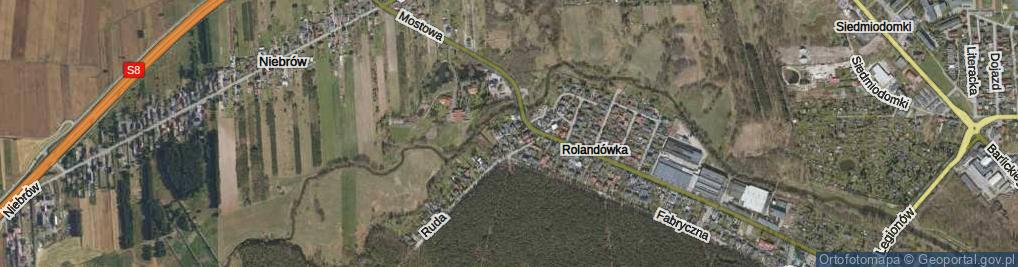 Zdjęcie satelitarne Letnia ul.